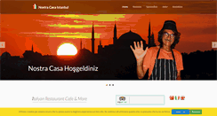 Desktop Screenshot of nostracasaistanbul.com